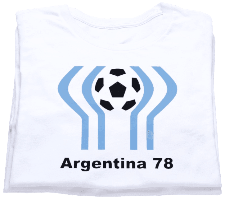 Argentina World Cup 78 t-shirt by game yarns