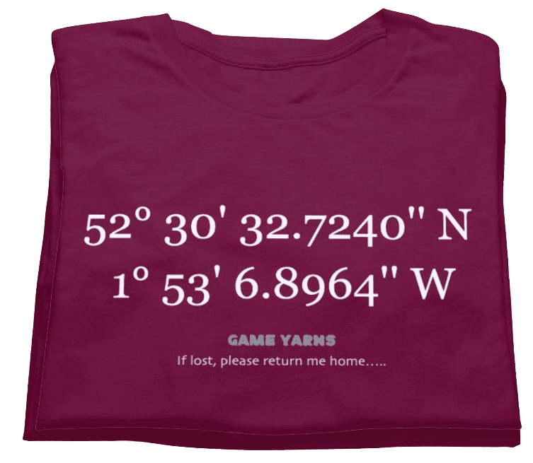 Aston Villa GPS T-shirt. - Game Yarns