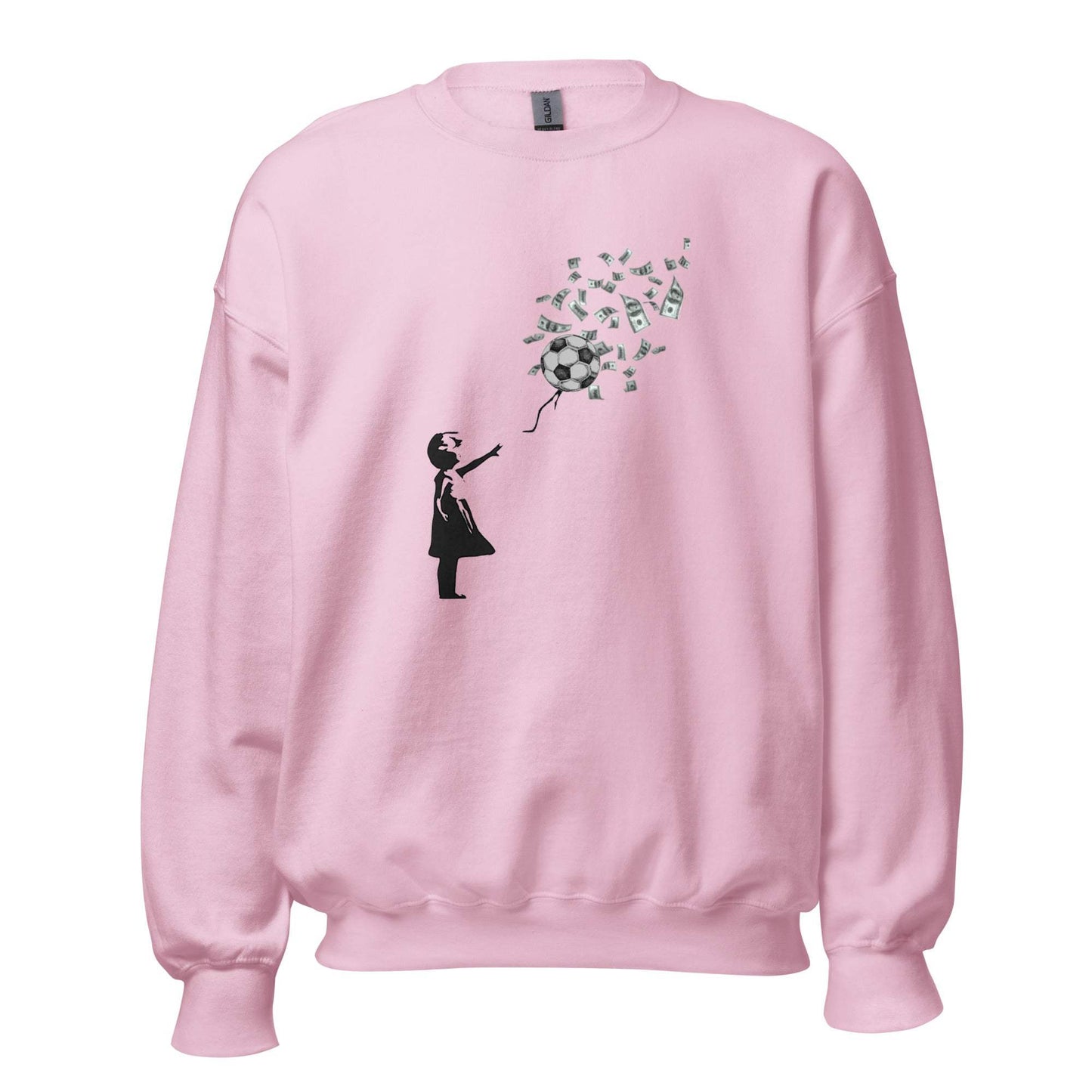 Banksy Money Stole Football Sweatshirt - Game Yarns