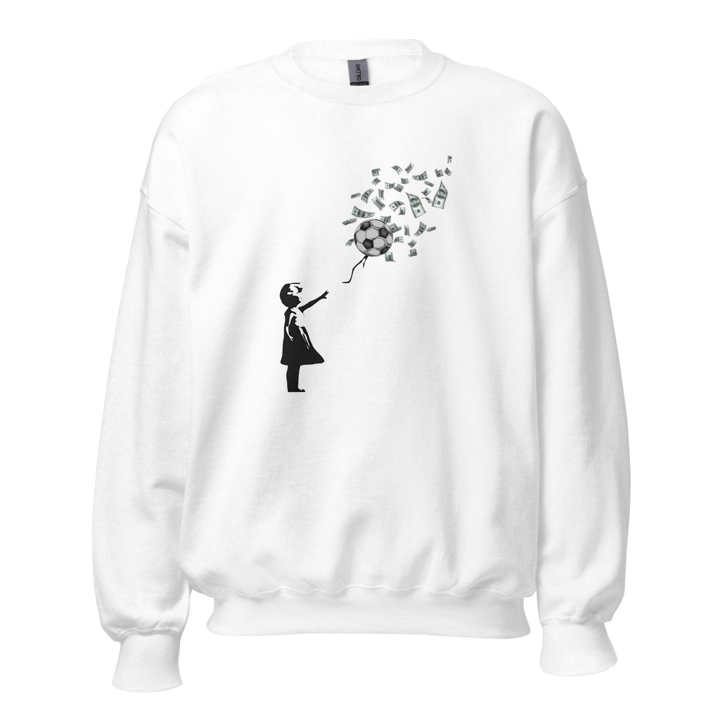 Banksy Money Stole Football Sweatshirt - Game Yarns