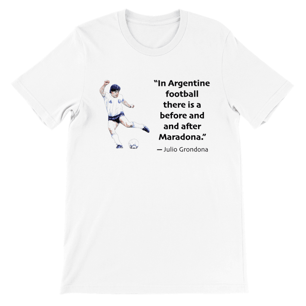 Before and After Diego Maradona T-Shirt