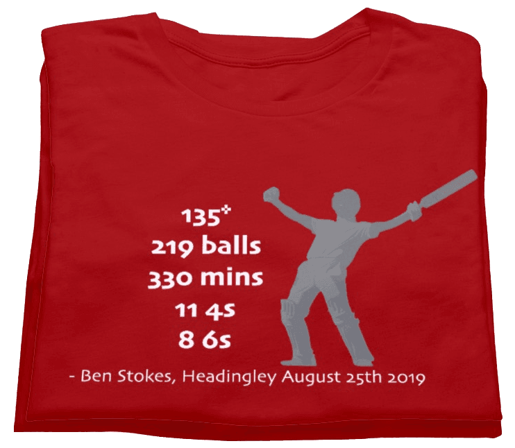 Ben Stokes Miracle of Headingley 2019 T-shirt by Game Yarns