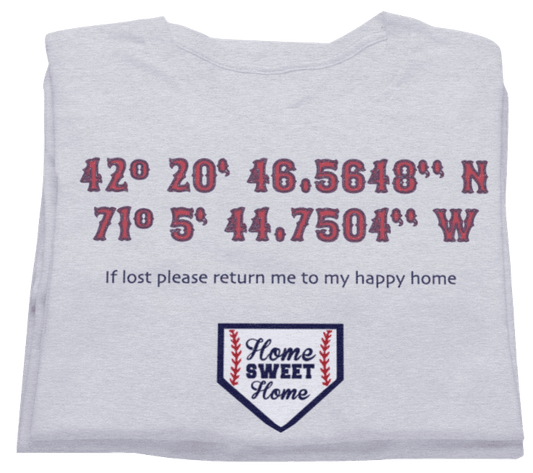 Boston Red Sox GPS t-shirt by Game Yarns