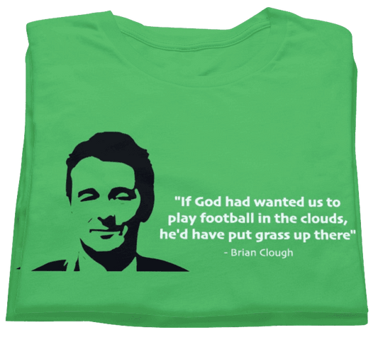 Brian Clough Football Clouds T-Shirt - Game Yarns