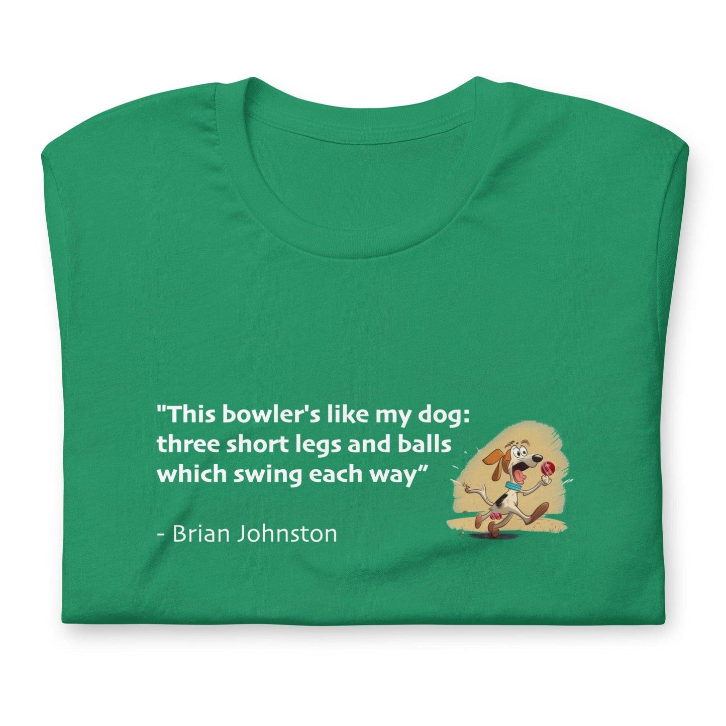 Brian Johnston's Cricket Dog T-shirt - Game Yarns