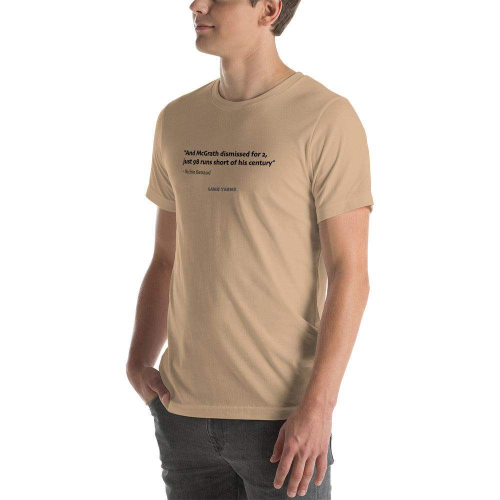Classic Richie Benaud Game Yarns T-shirt - Game Yarns