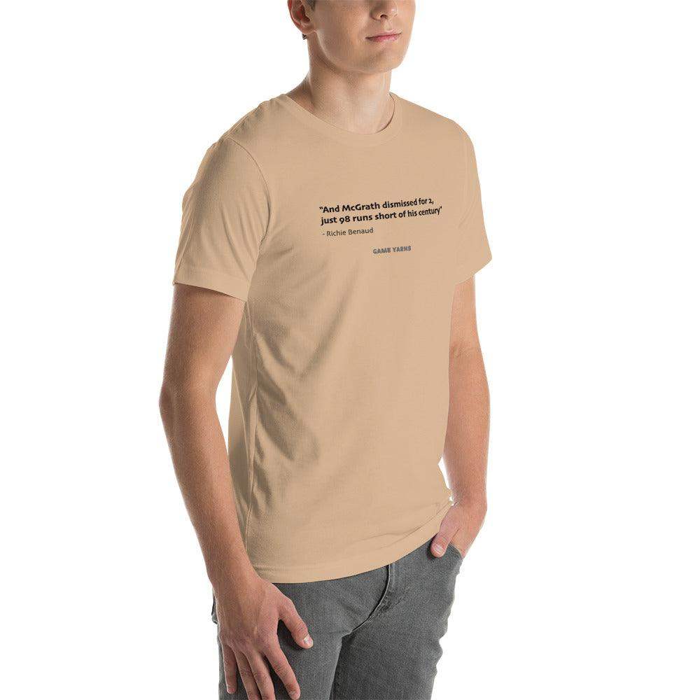 Classic Richie Benaud Game Yarns T-shirt - Game Yarns