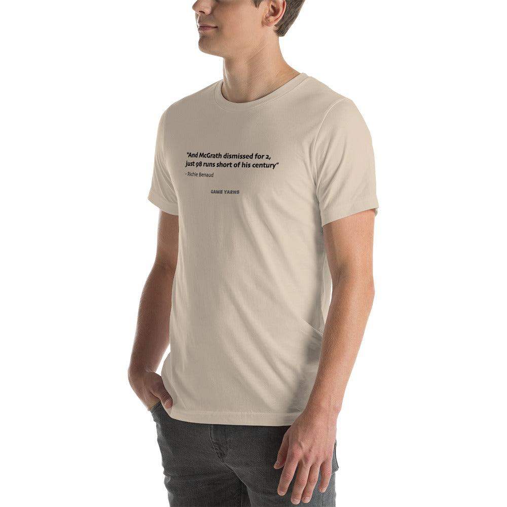 Classic Richie Benaud Game Yarns T-shirt - Game Yarns