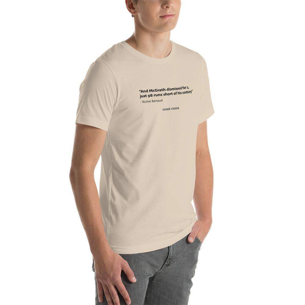 Classic Richie Benaud Game Yarns T-shirt - Game Yarns