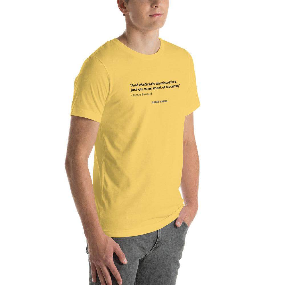 Classic Richie Benaud Game Yarns T-shirt - Game Yarns