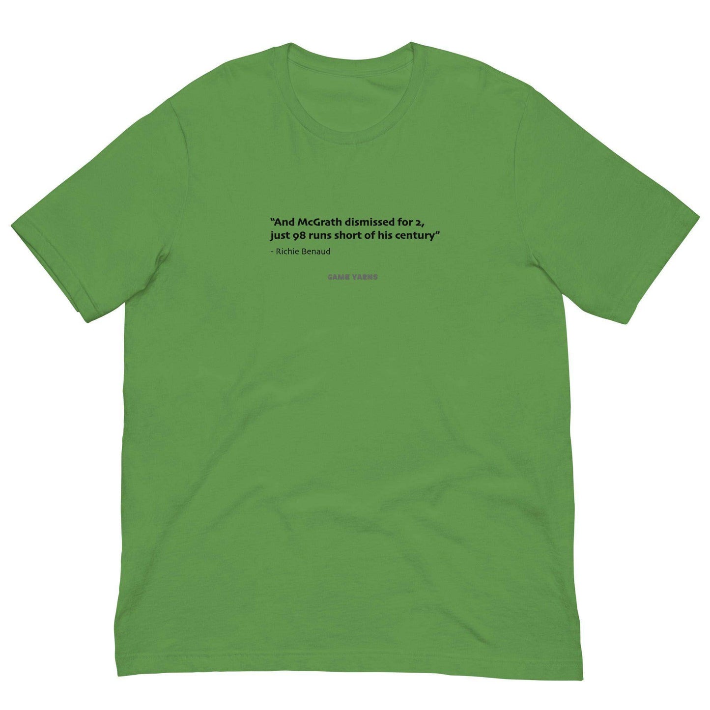 Classic Richie Benaud Game Yarns T-shirt - Game Yarns