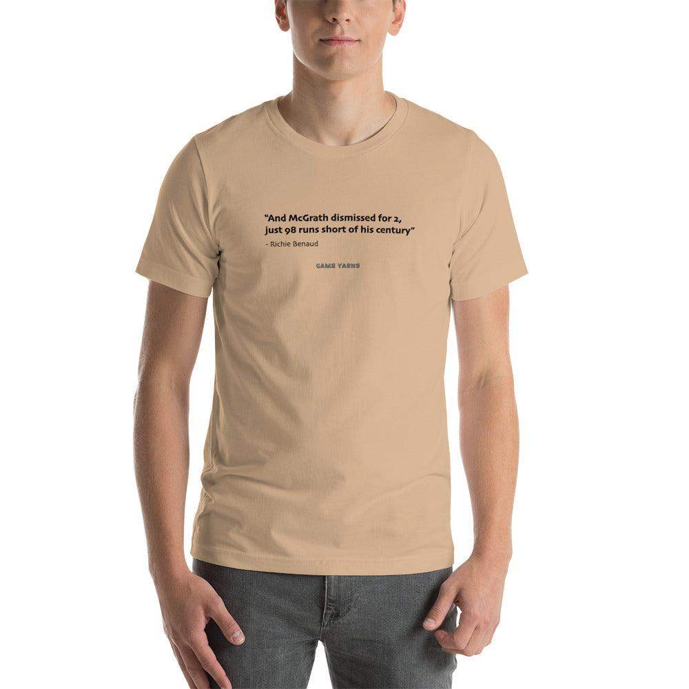Classic Richie Benaud Game Yarns T-shirt - Game Yarns