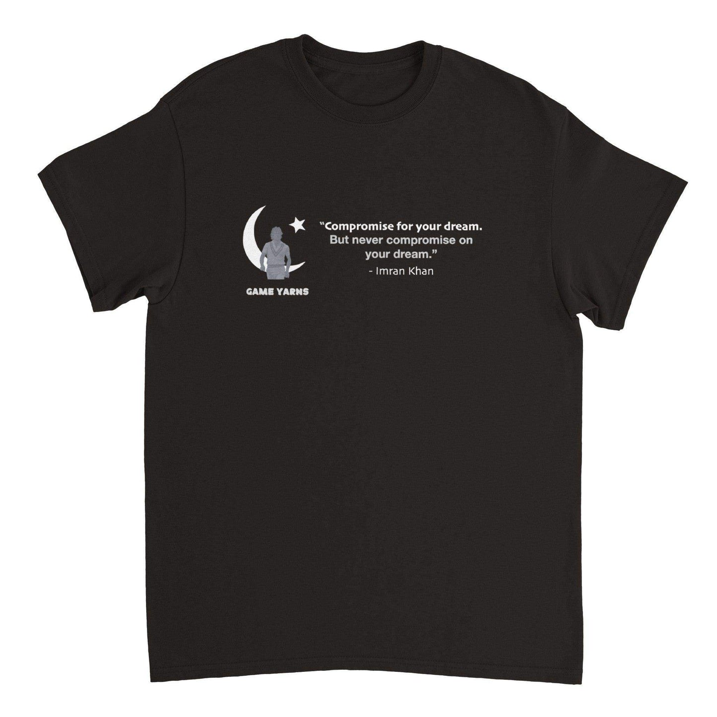 Dreams by Imran Khan a Game Yarns T-shirt