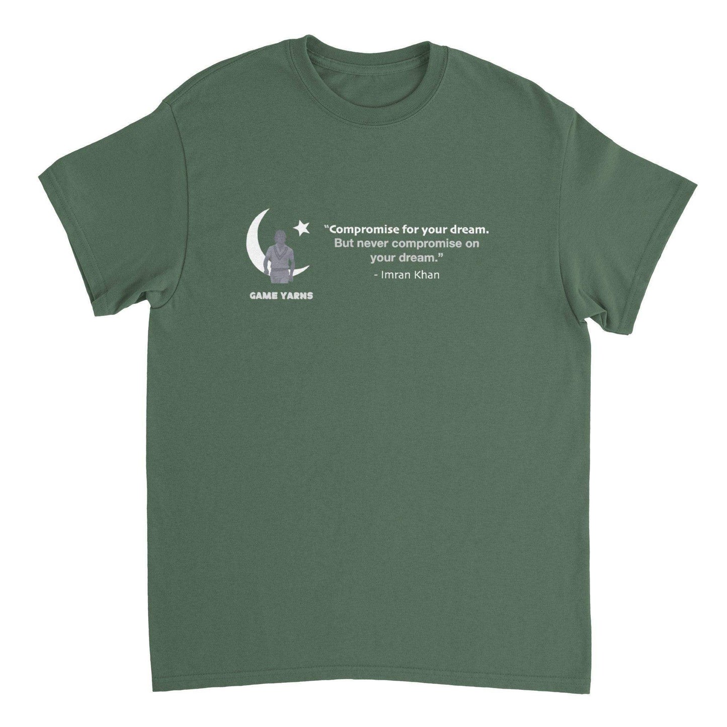 Dreams by Imran Khan a Game Yarns T-shirt