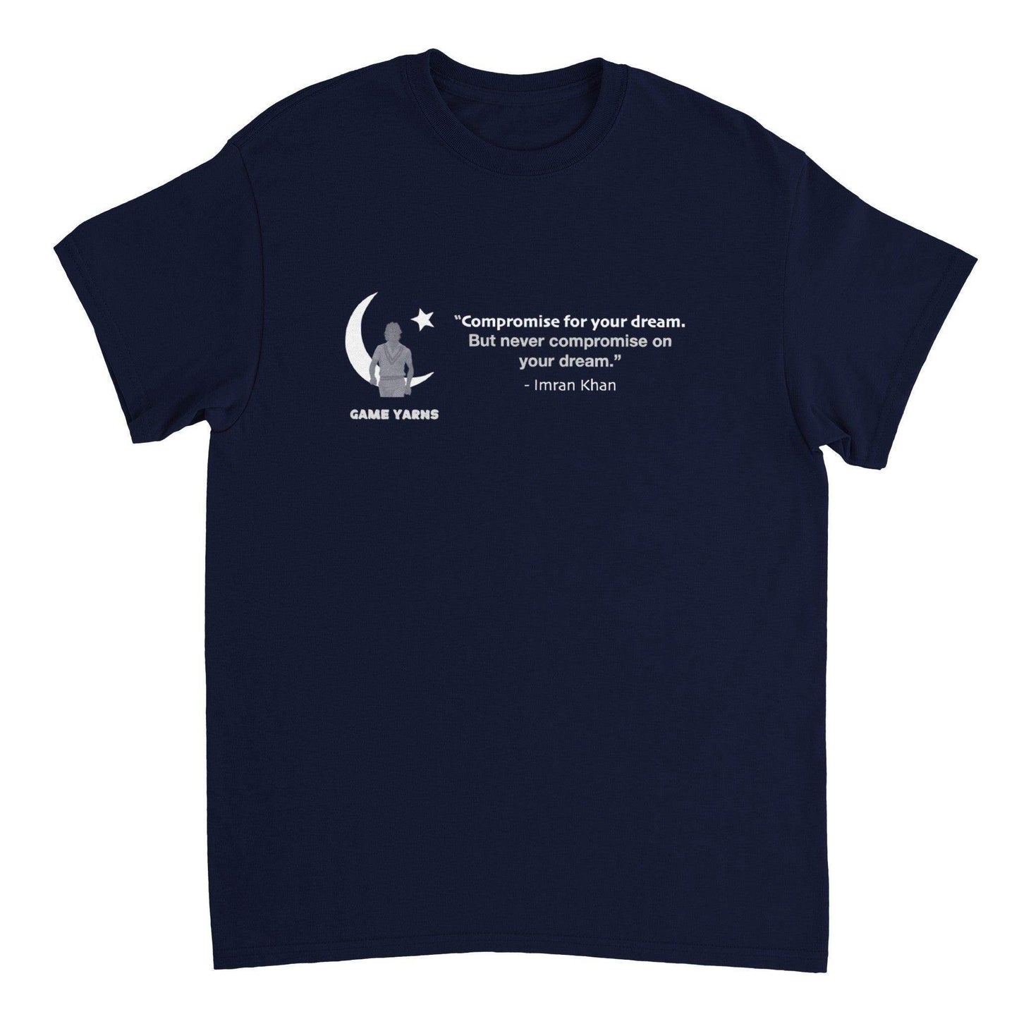 Dreams by Imran Khan a Game Yarns T-shirt