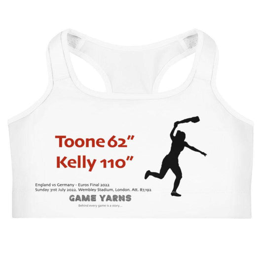 England Lionesses Icon Euro 2022 Game Yarns Sports bra