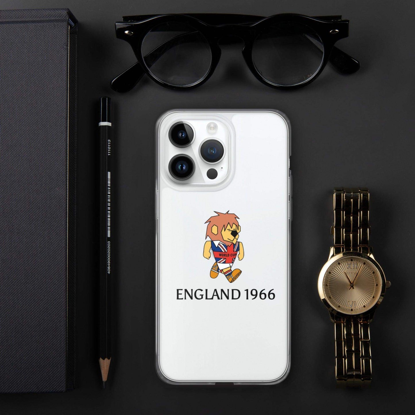 England World Cup Willie 1966 iPhone Case - Game Yarns