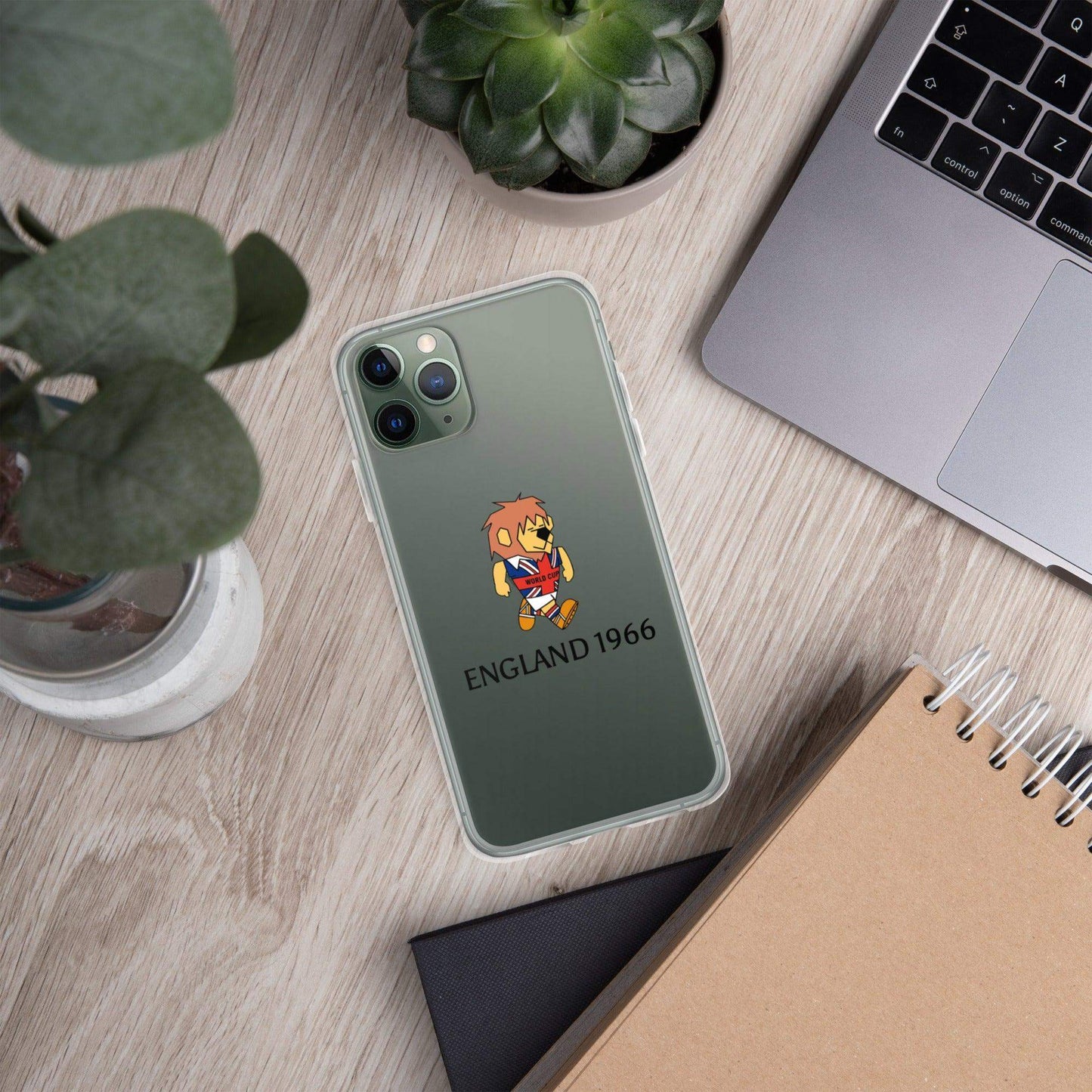 England World Cup Willie 1966 iPhone Case - Game Yarns