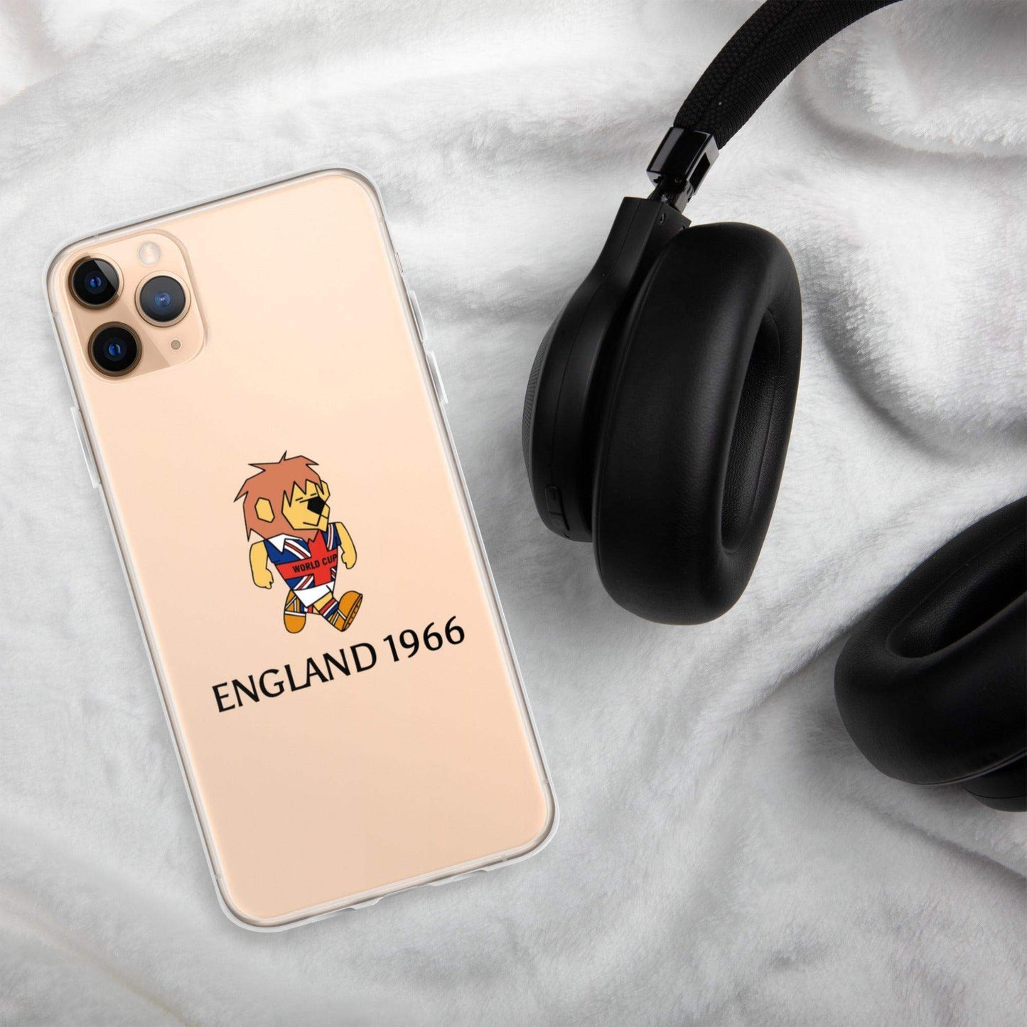 England World Cup Willie 1966 iPhone Case - Game Yarns
