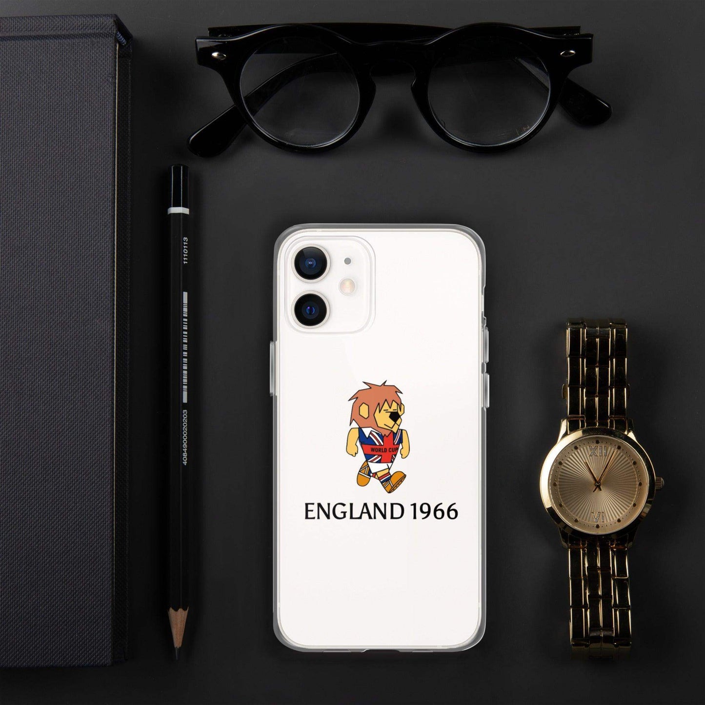 England World Cup Willie 1966 iPhone Case - Game Yarns