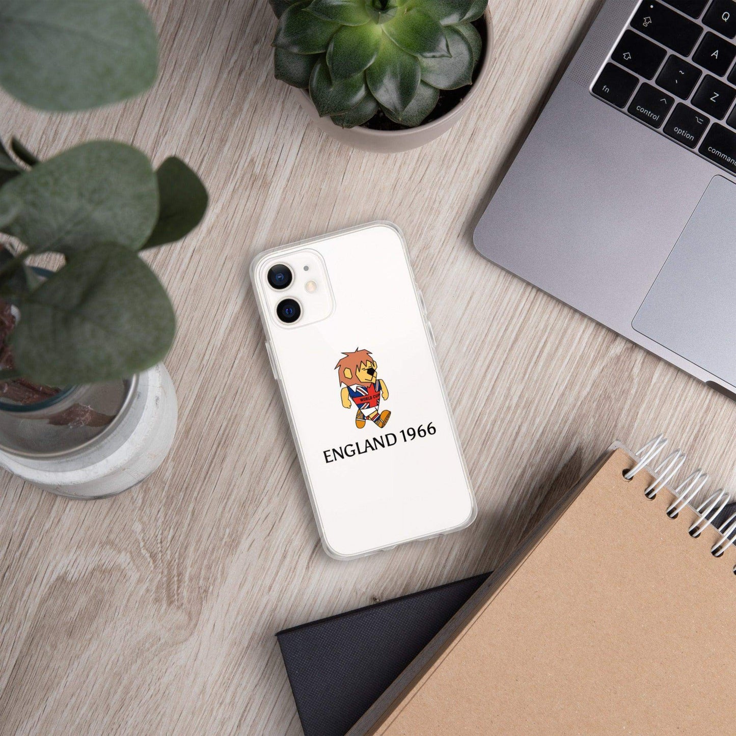 England World Cup Willie 1966 iPhone Case - Game Yarns