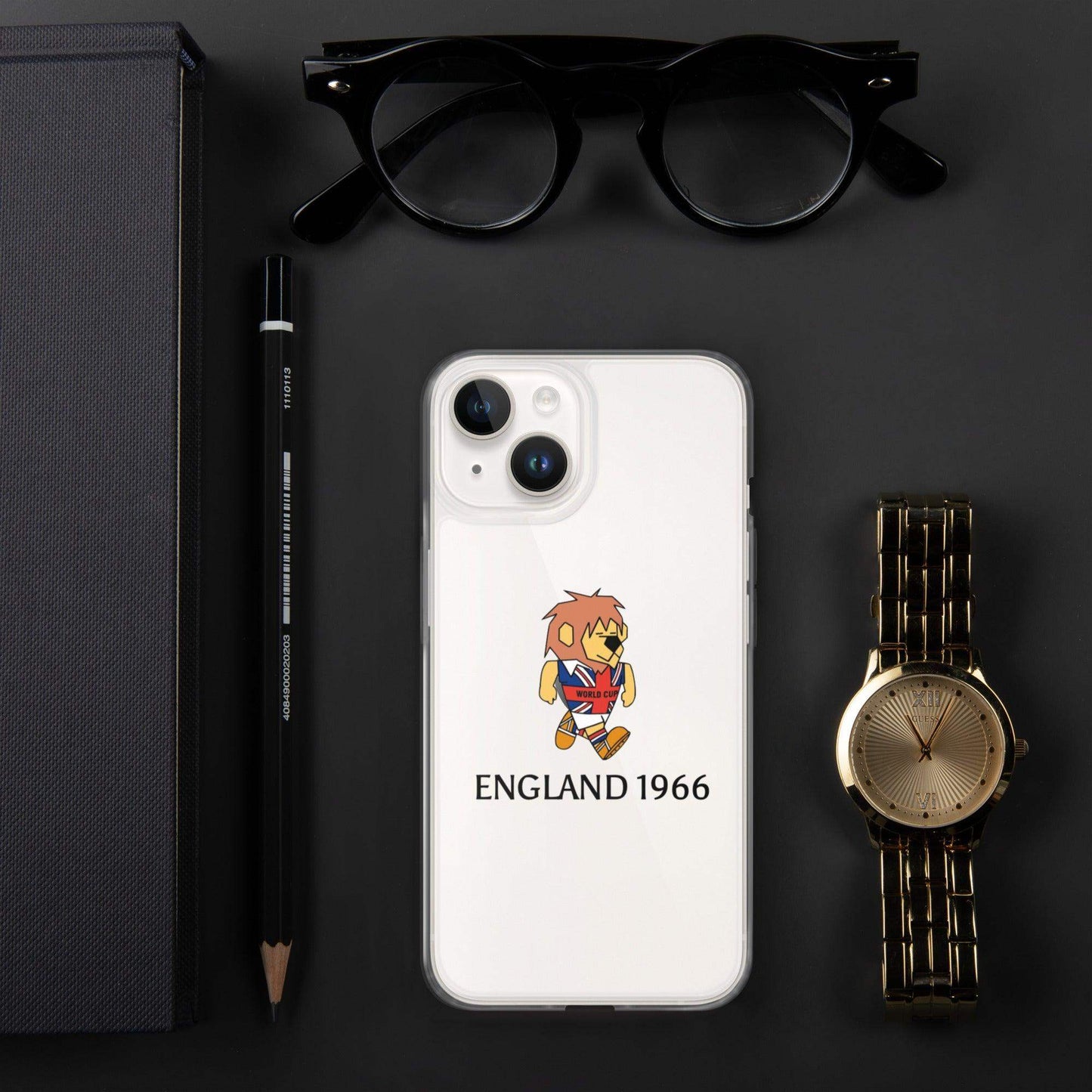 England World Cup Willie 1966 iPhone Case - Game Yarns