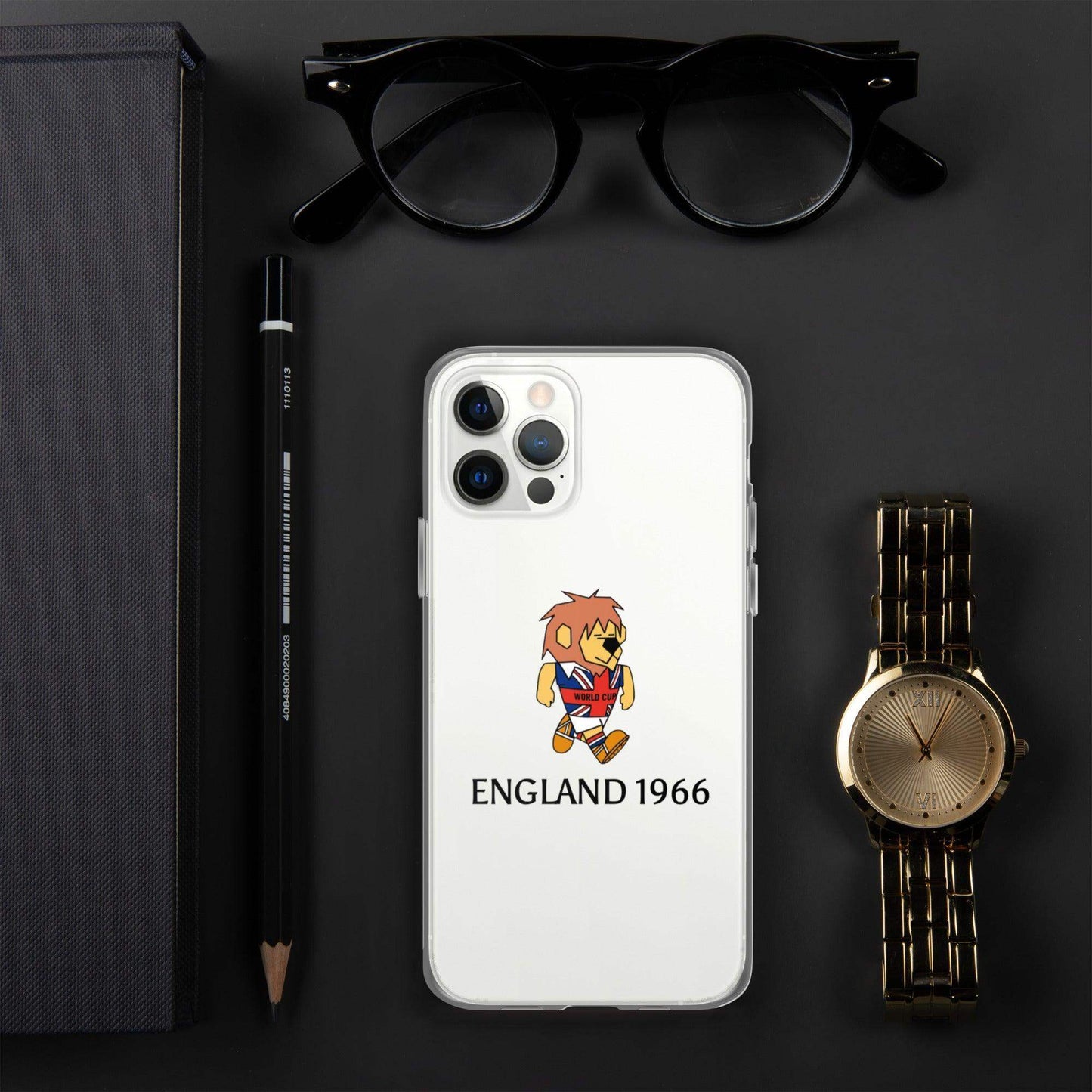 England World Cup Willie 1966 iPhone Case - Game Yarns