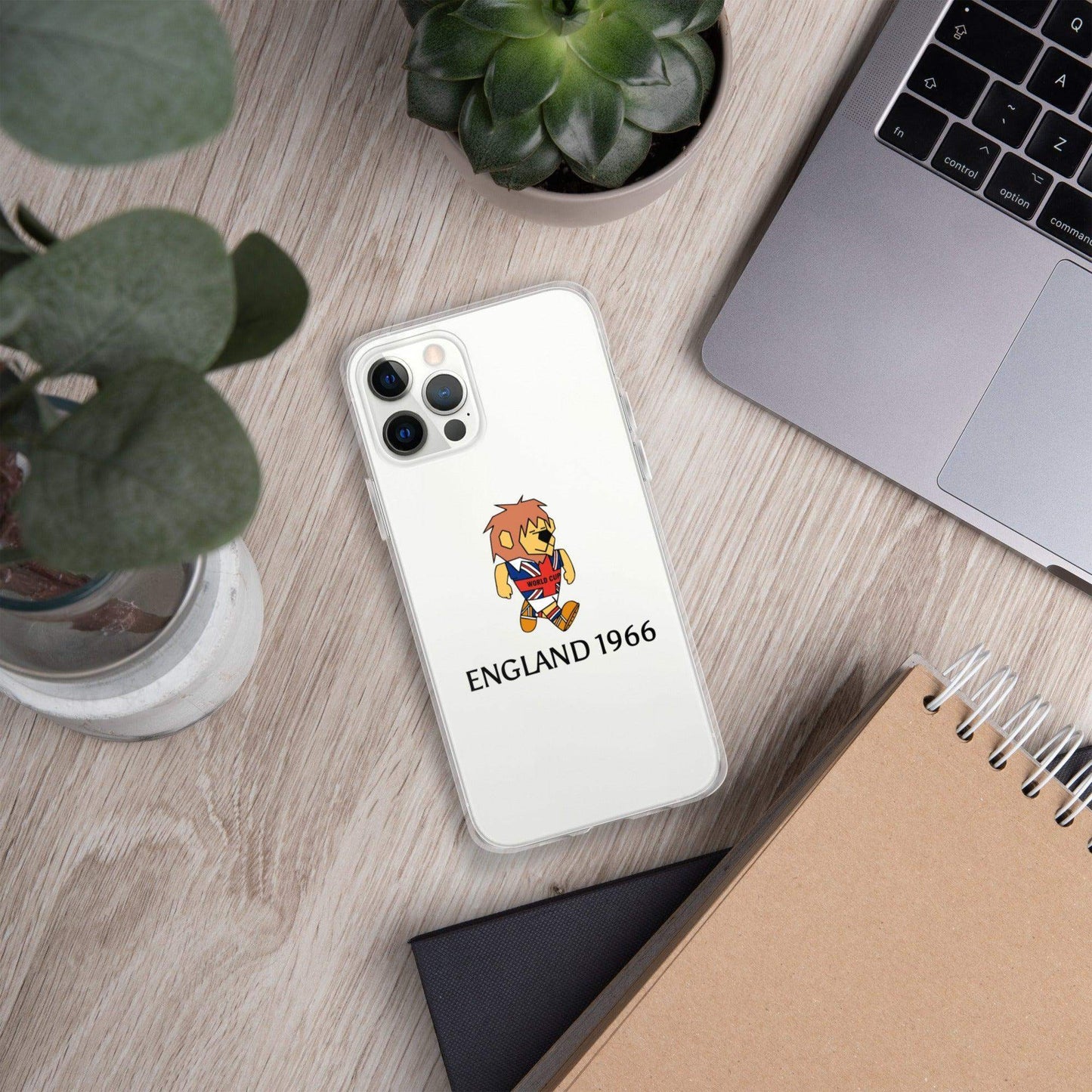 England World Cup Willie 1966 iPhone Case - Game Yarns