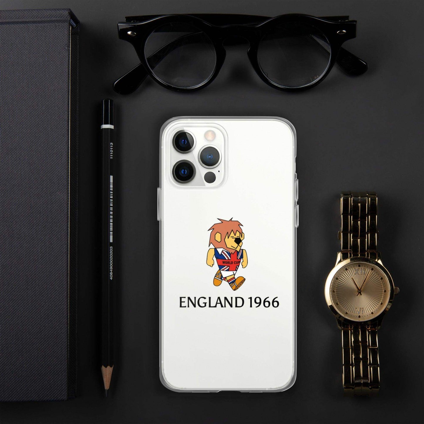 England World Cup Willie 1966 iPhone Case - Game Yarns
