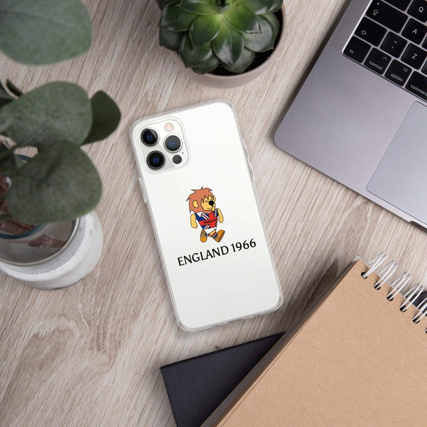 England World Cup Willie 1966 iPhone Case - Game Yarns