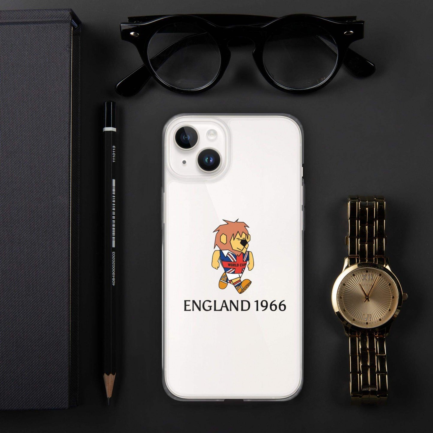 England World Cup Willie 1966 iPhone Case - Game Yarns