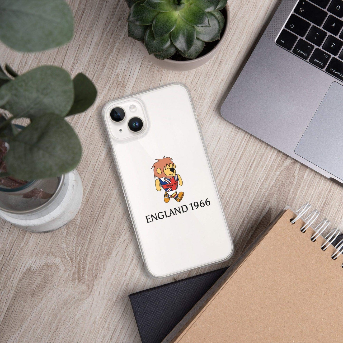England World Cup Willie 1966 iPhone Case - Game Yarns