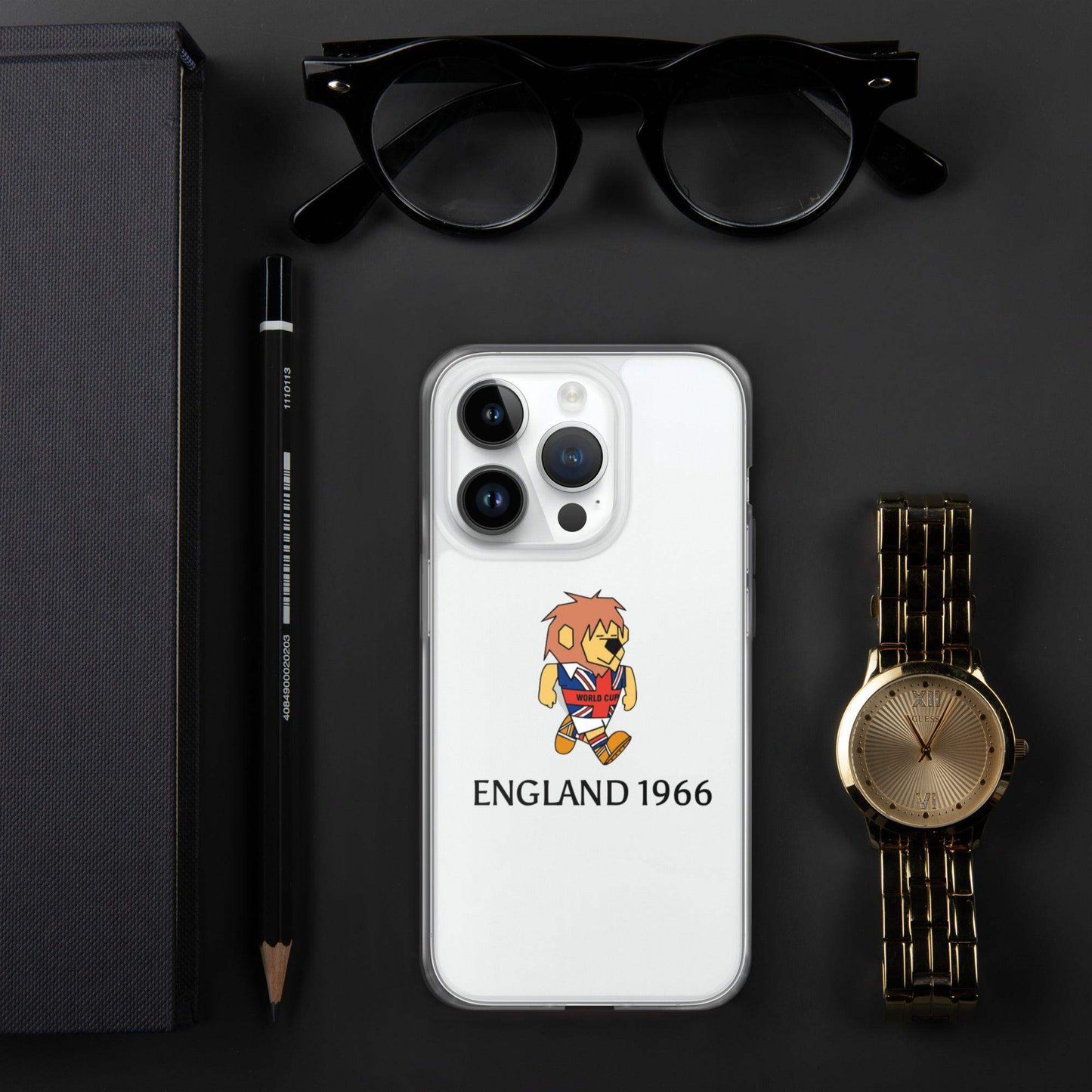 England World Cup Willie 1966 iPhone Case - Game Yarns