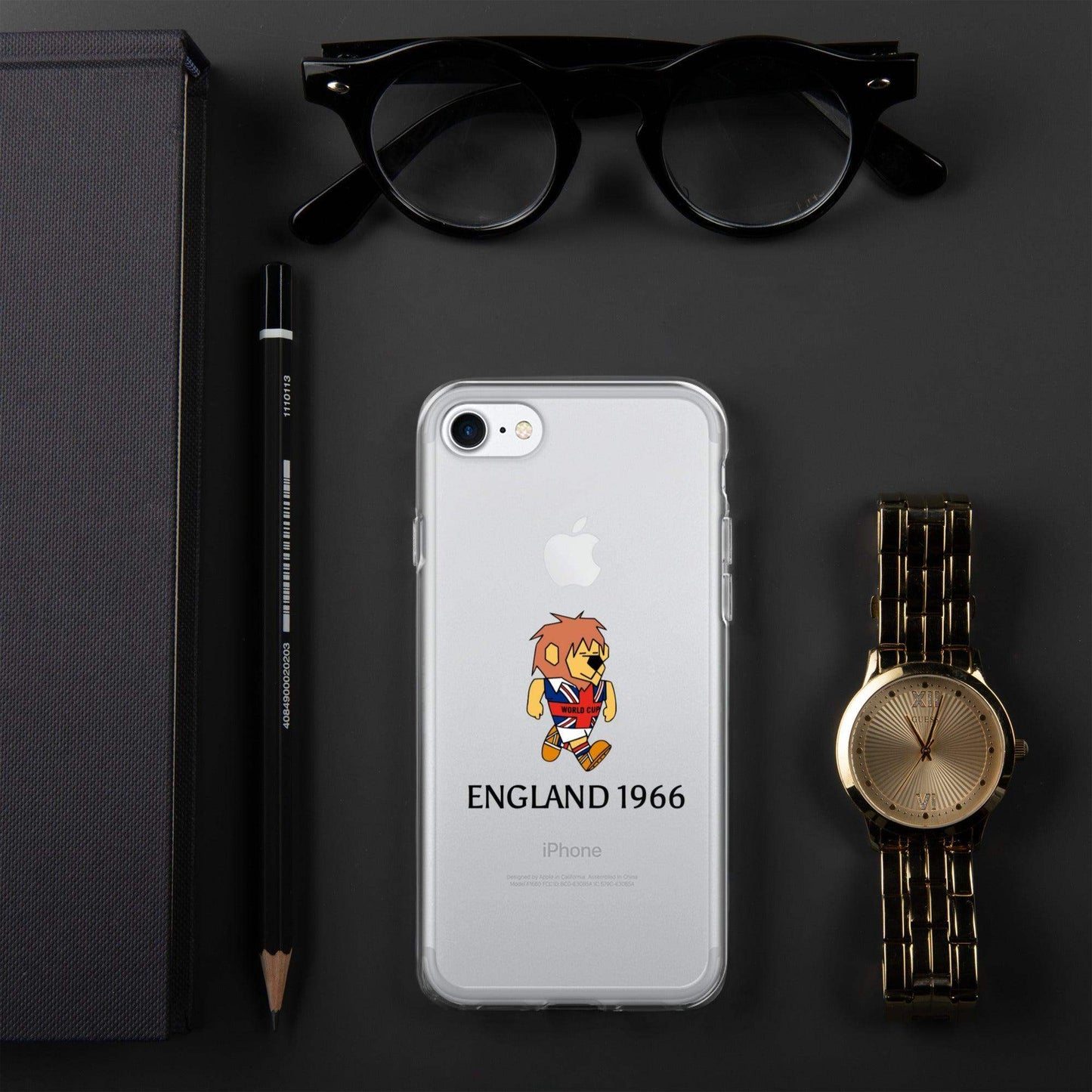 England World Cup Willie 1966 iPhone Case - Game Yarns