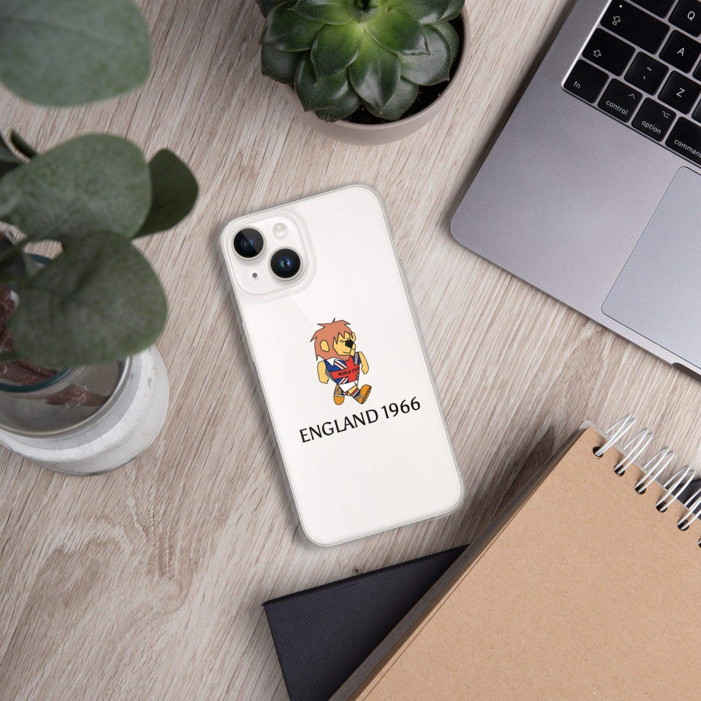 England World Cup Willie 1966 iPhone Case - Game Yarns