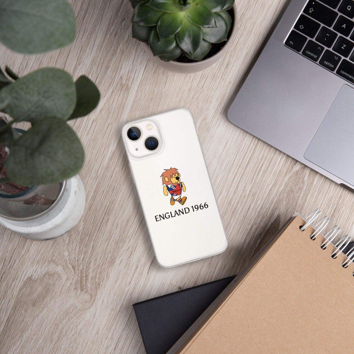 England World Cup Willie 1966 iPhone Case - Game Yarns