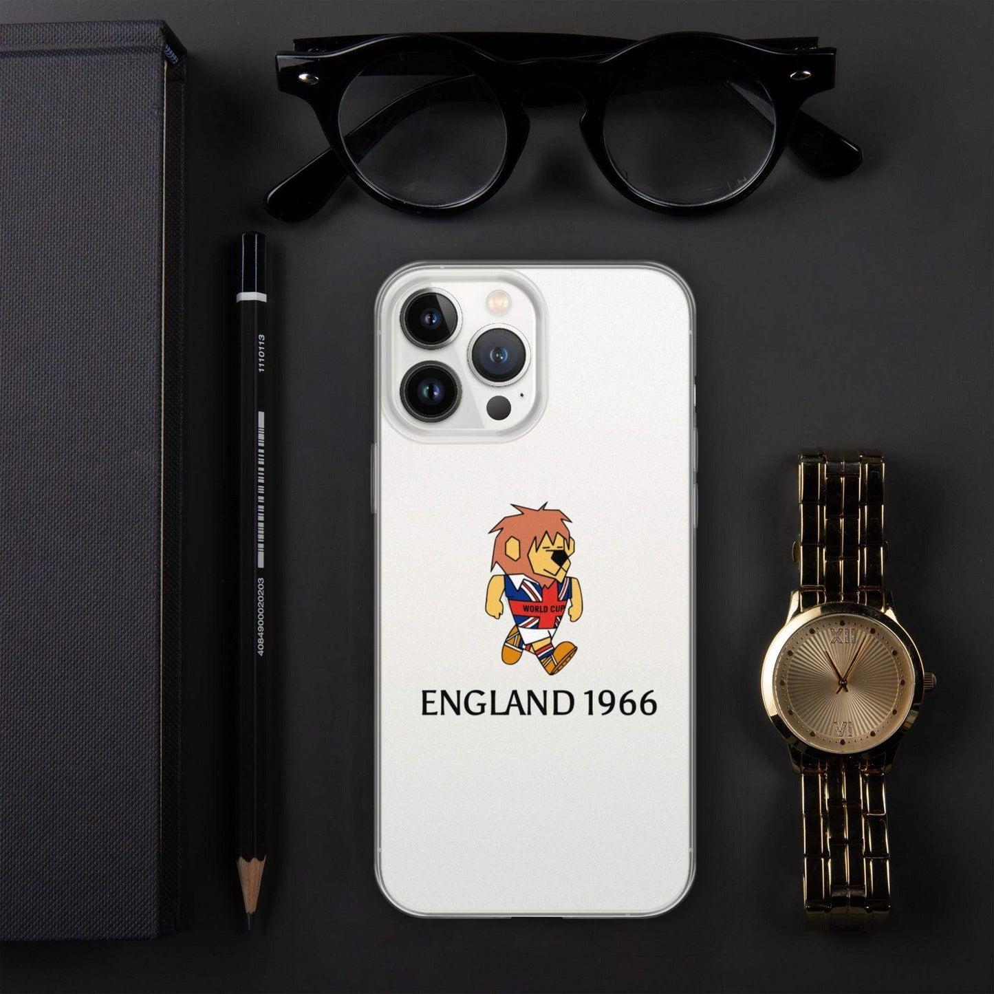 England World Cup Willie 1966 iPhone Case - Game Yarns