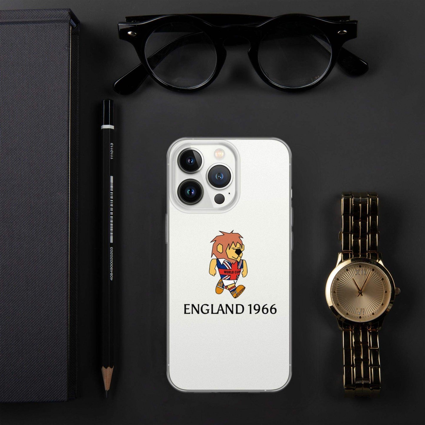 England World Cup Willie 1966 iPhone Case - Game Yarns