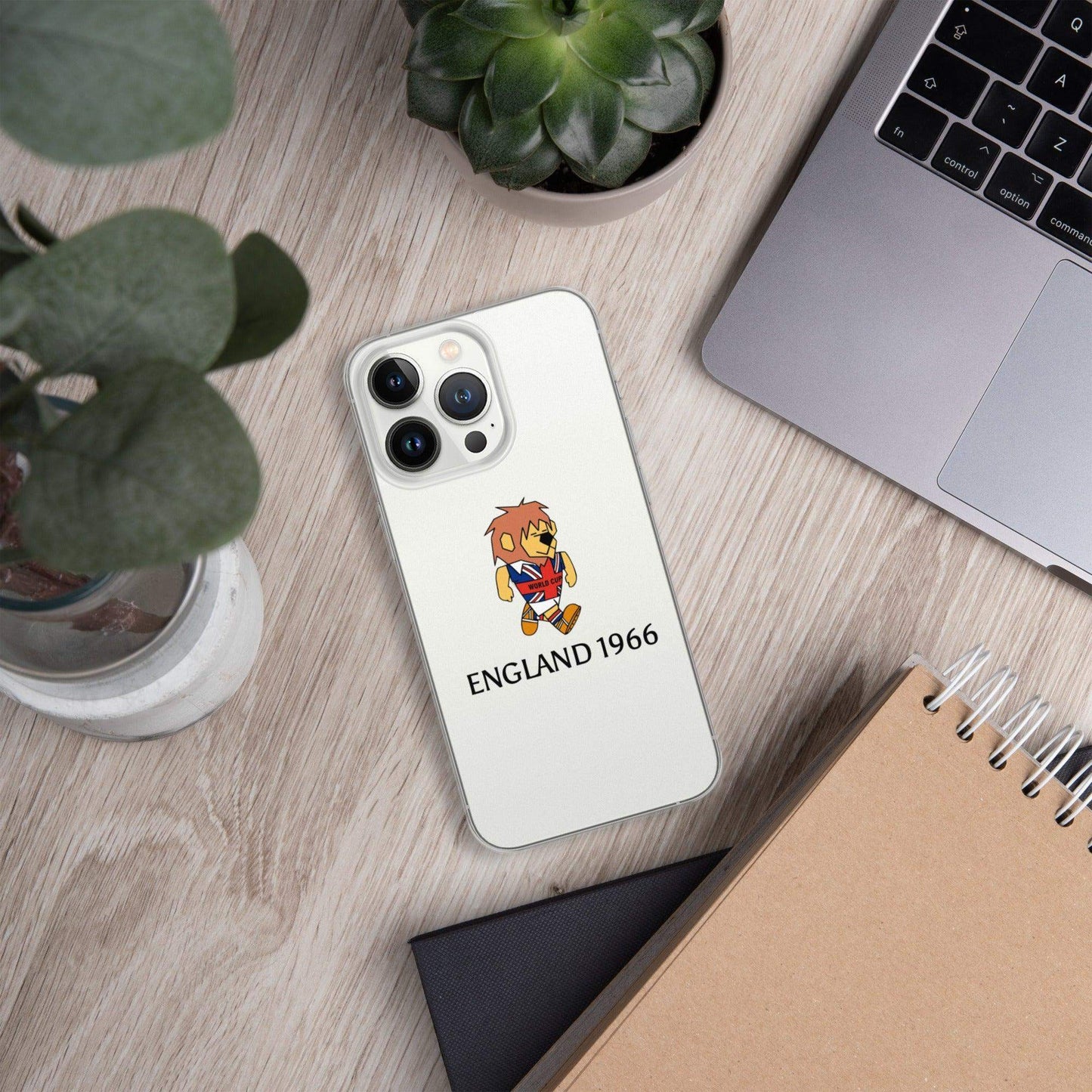 England World Cup Willie 1966 iPhone Case - Game Yarns