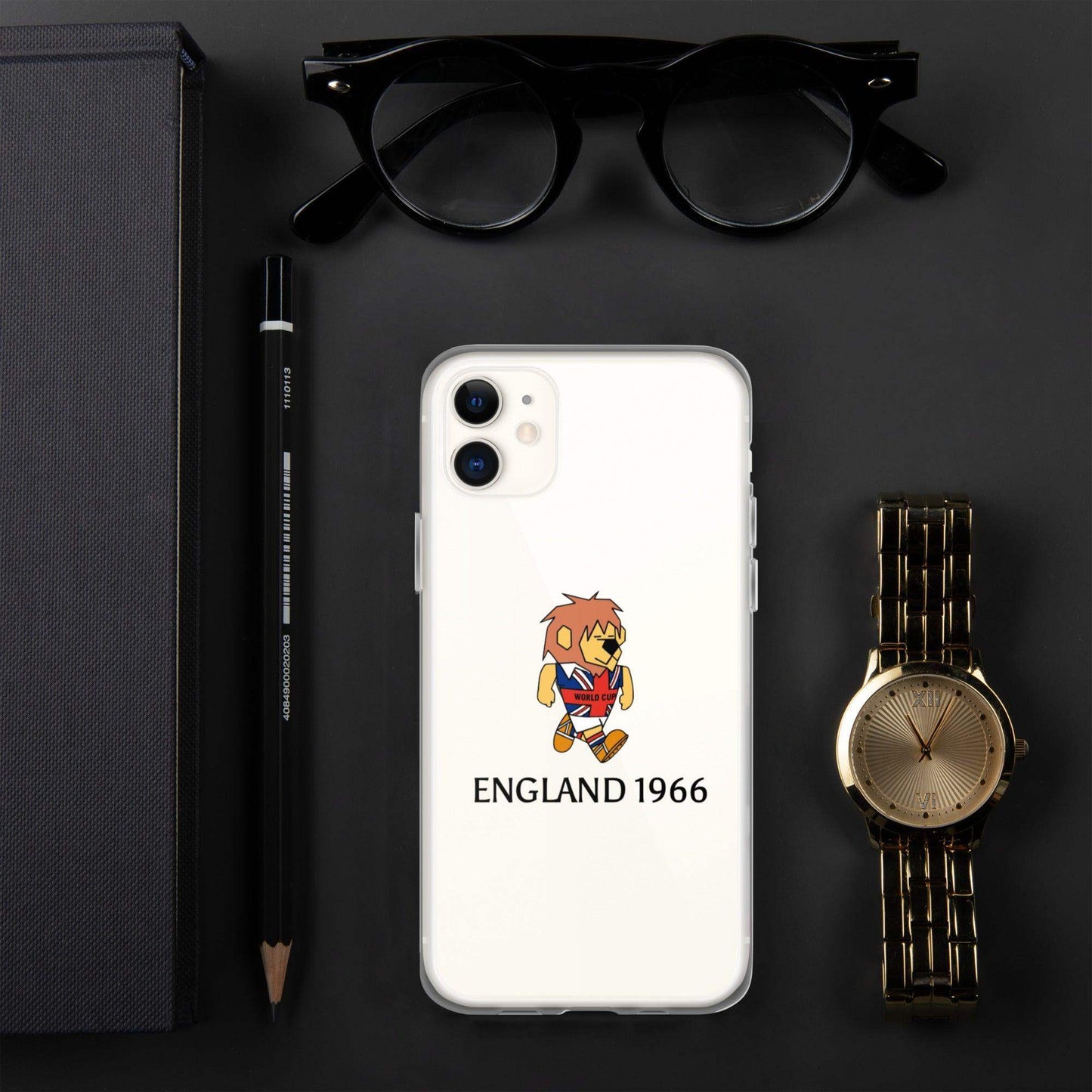 England World Cup Willie 1966 iPhone Case - Game Yarns