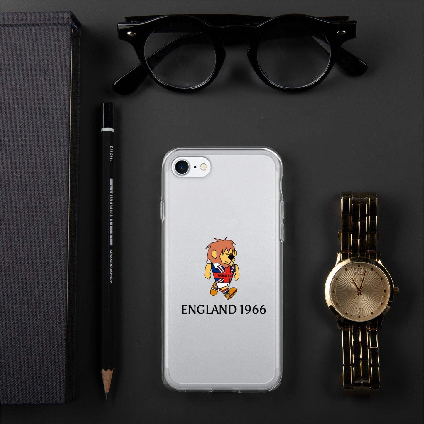 England World Cup Willie 1966 iPhone Case - Game Yarns