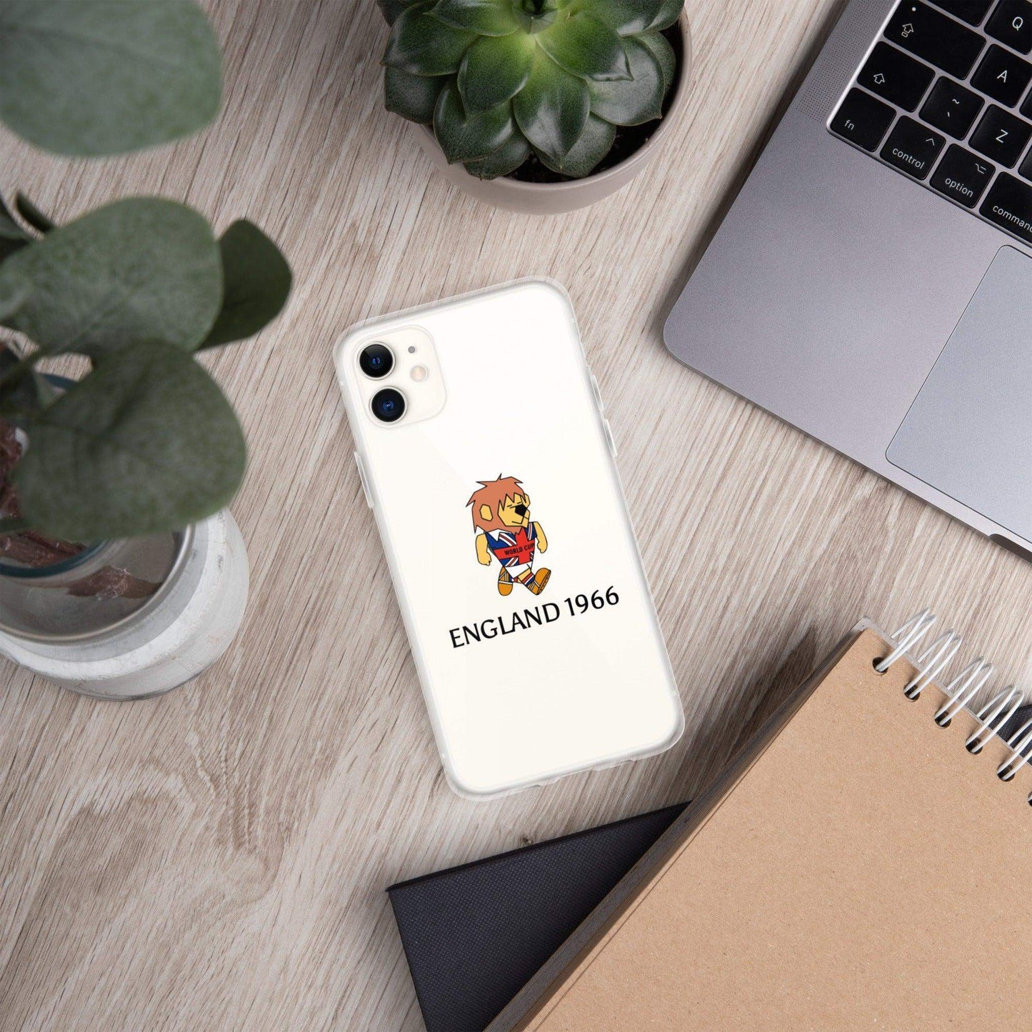 England World Cup Willie 1966 iPhone Case - Game Yarns