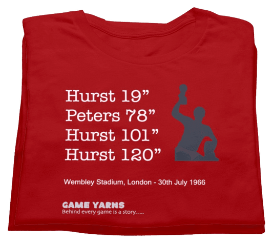 England Football World Cup Winners 1966 t-shirt by Game Yarns