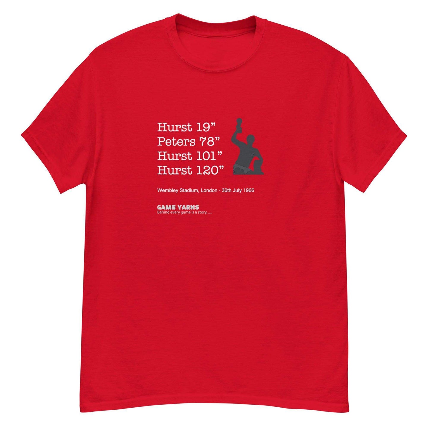 England Football World Cup Winners 1966 t-shirt by Game Yarns