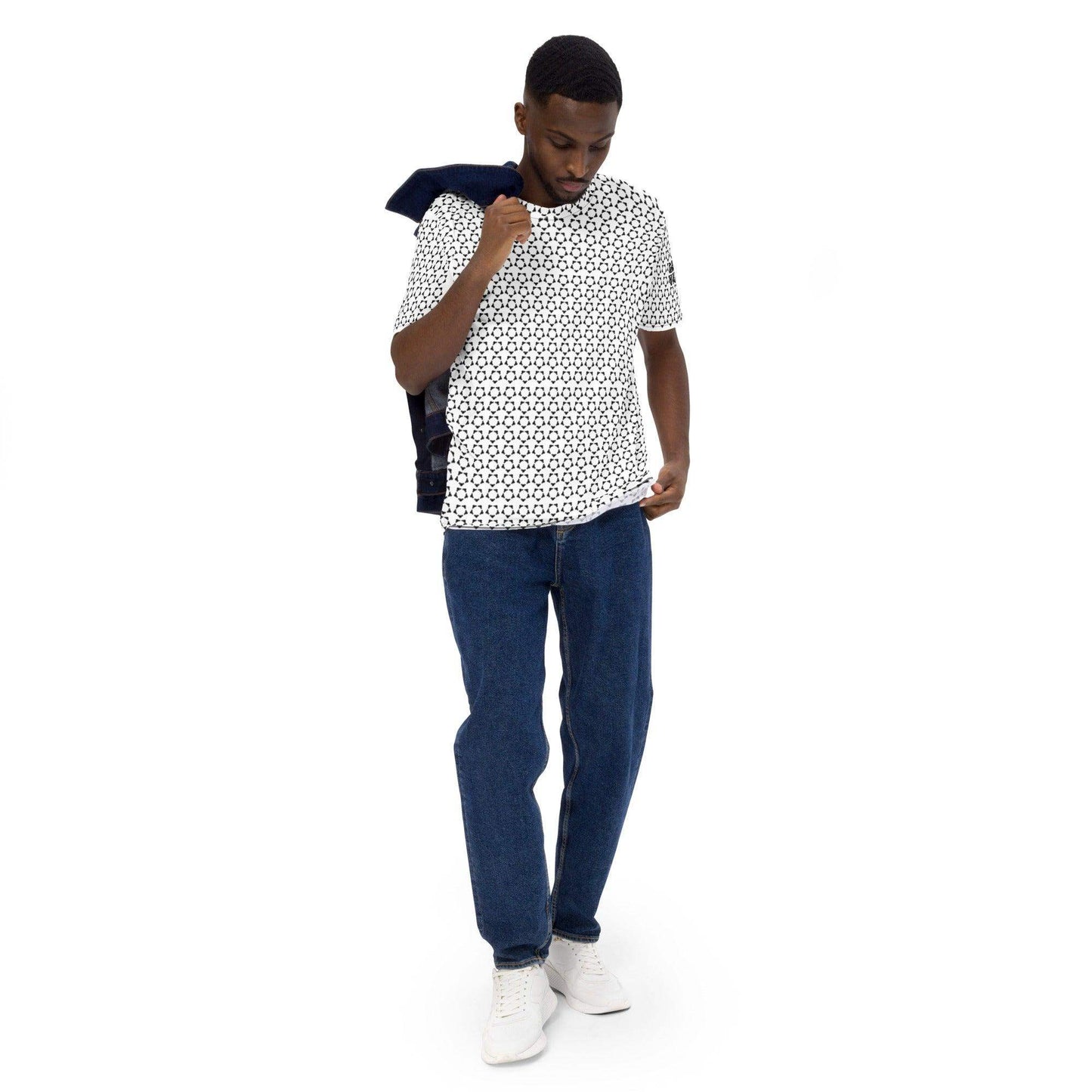 All over Tango football print t-shirt. For the love of the game and the iconic football