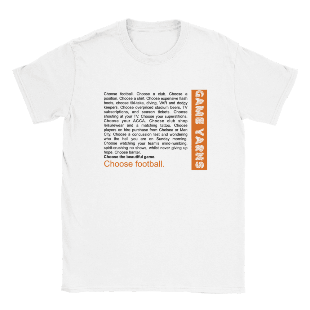 Game Yarns Choose Football T-shirt
