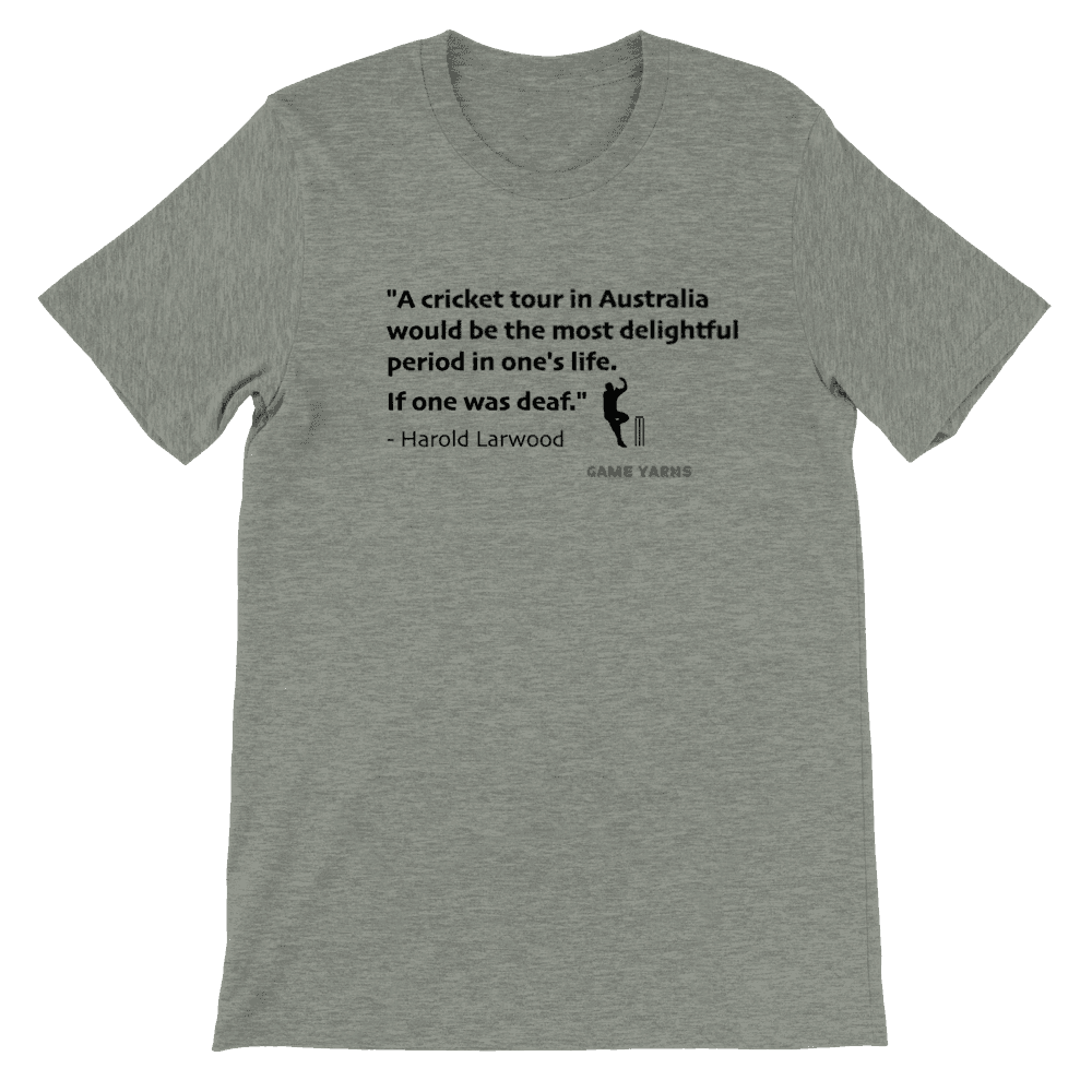 Harold Larwood Ashes T-shirt - Game Yarns