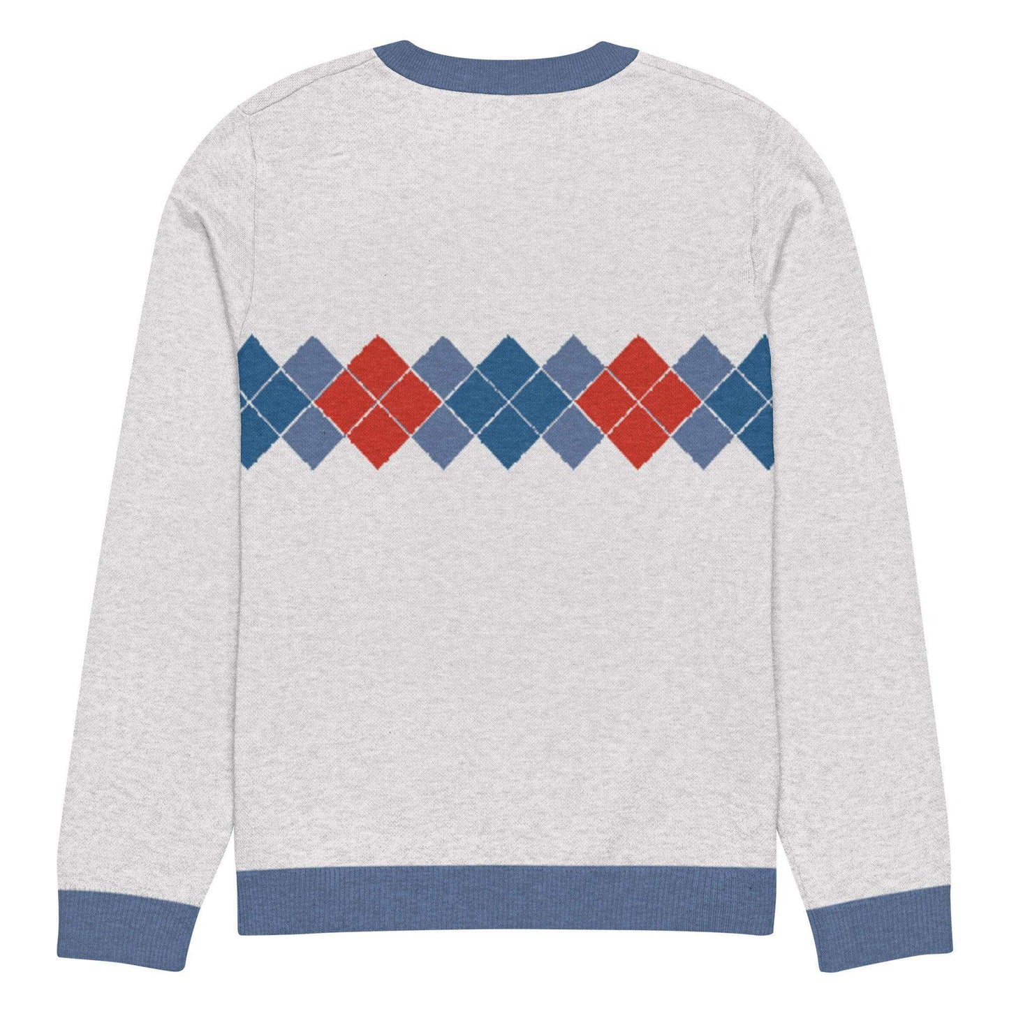 Ivan Lendl Argyle Knitted Sweater - Game Yarns