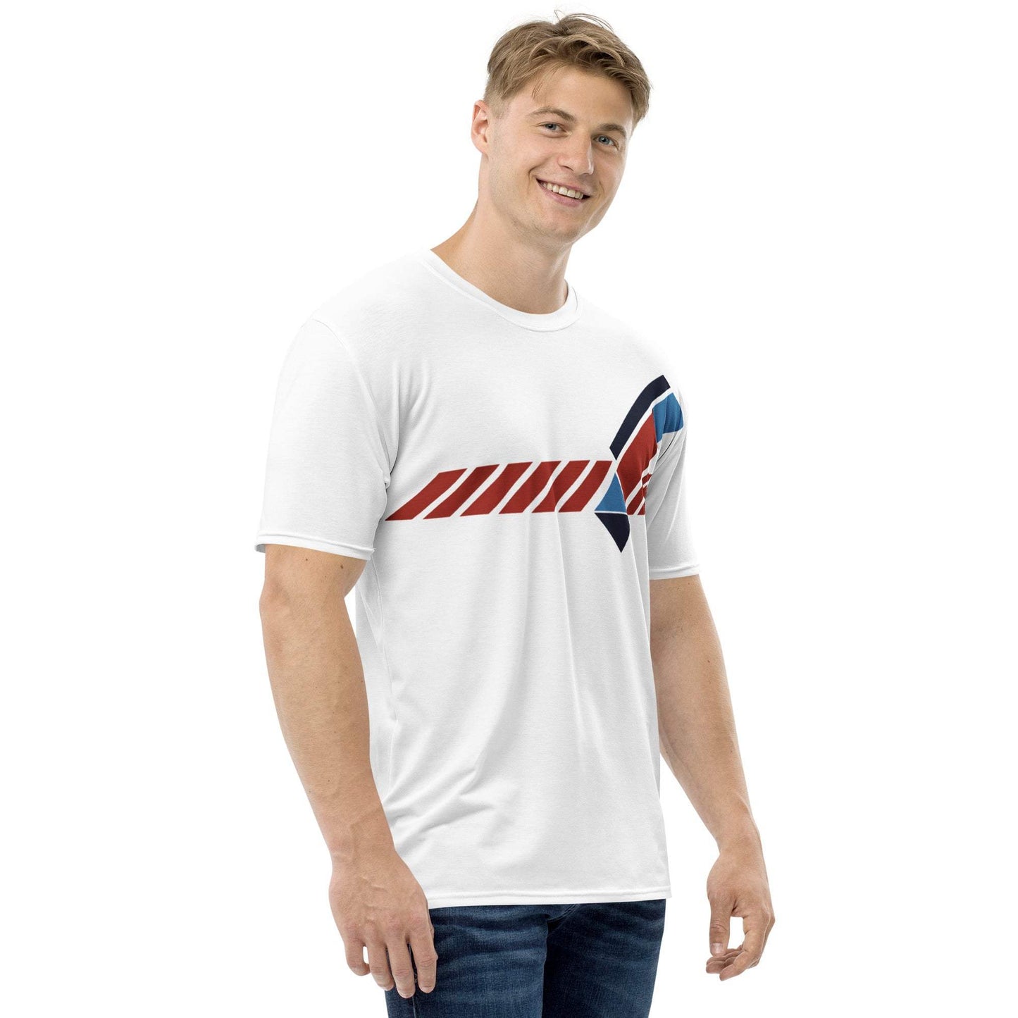 Ivan Lendl Geo Red All Over t-shirt - Game Yarns