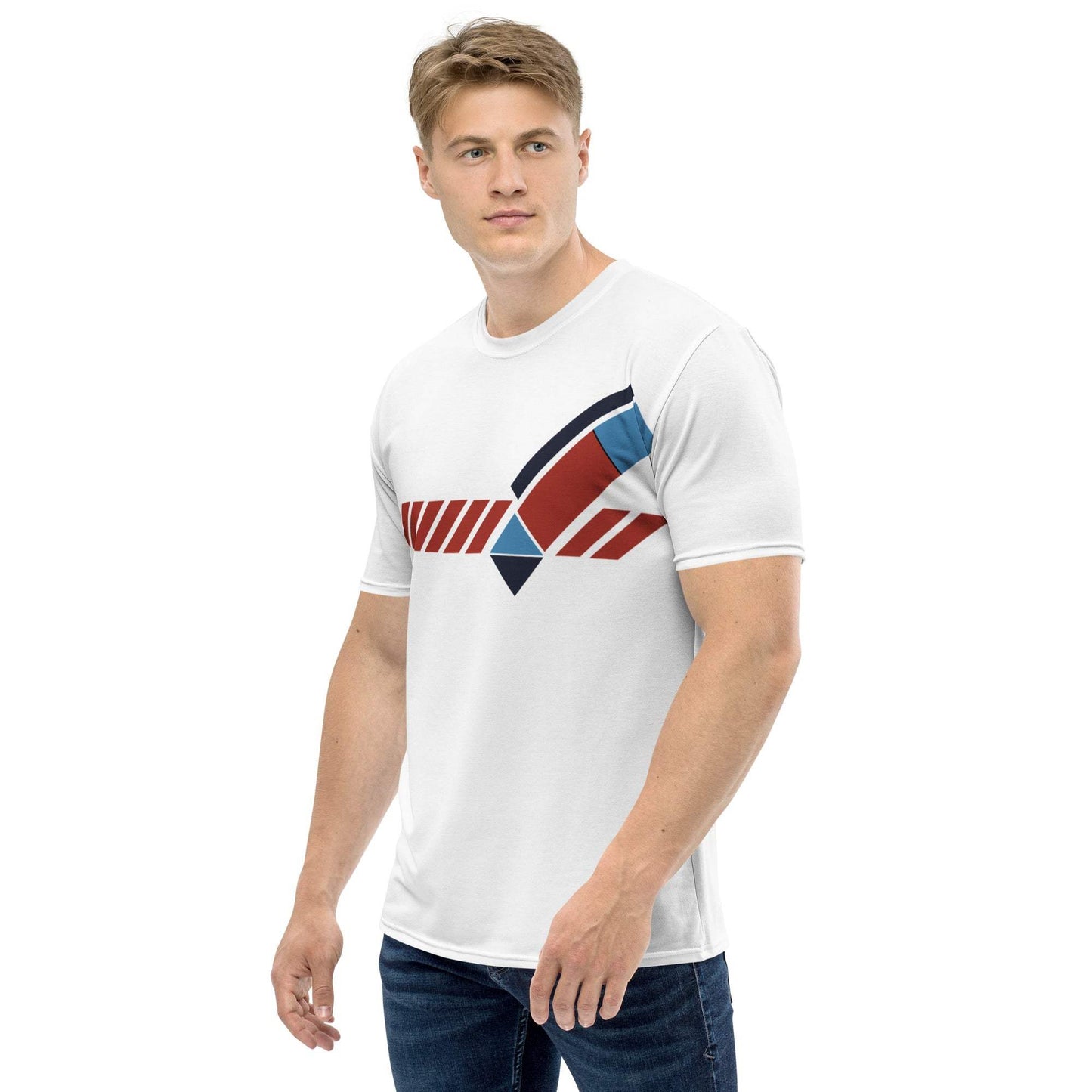 Ivan Lendl Geo Red All Over t-shirt - Game Yarns